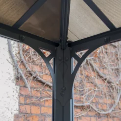 Palram - Canopia Martinique Grey Rectangular Gazebo, (W)4.93m (D)3.59m - Assembly Required 16 Palram - Canopia Martinique Grey Rectangular Gazebo, (W)4.93m (D)3.59m - Assembly Required -Outdoor Garden palram canopia martinique grey rectangular gazebo w 4 93m d 3 59m assembly required7290108136234 08i bq