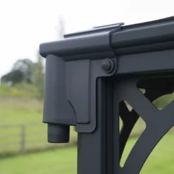 Palram - Canopia Martinique Grey Rectangular Gazebo, (W)4.93m (D)3.59m - Assembly Required 21 Palram - Canopia Martinique Grey Rectangular Gazebo, (W)4.93m (D)3.59m - Assembly Required -Outdoor Garden palram canopia martinique grey rectangular gazebo w 4 93m d 3 59m assembly required7290108136234 09i bq