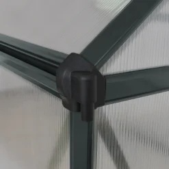 Palram - Canopia Mythos Grey 6X4 Greenhouse -Outdoor Garden palram canopia mythos grey 6x4 greenhouse7290108601022 36c BQ