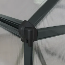 Palram - Canopia Mythos Grey 6X6 Greenhouse -Outdoor Garden palram canopia mythos grey 6x6 greenhouse7290108601039 36c BQ