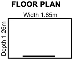 Palram - Canopia Mythos Silver 6x4 Greenhouse -Outdoor Garden palram canopia mythos silver 6x4 greenhouse7290103110901 01t bq