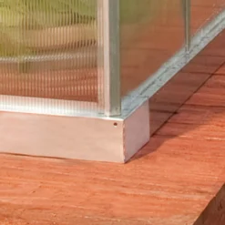 Palram - Canopia Mythos Silver 6x4 Greenhouse -Outdoor Garden palram canopia mythos silver 6x4 greenhouse7290103110901 03i bq