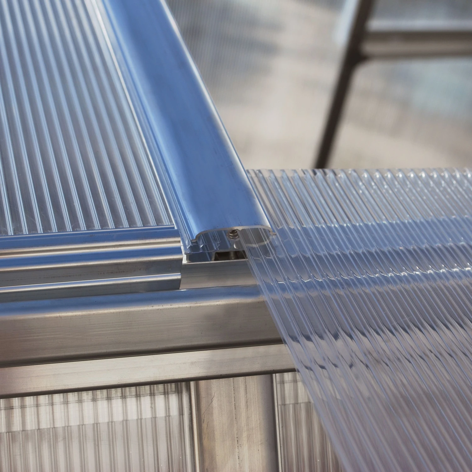 Palram - Canopia Mythos Silver 6x6 Greenhouse 4 Palram - Canopia Mythos Silver 6x6 Greenhouse - Image 2