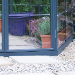 Palram - Canopia Oasis™ Grey 8x6 Greenhouse -Outdoor Garden palram canopia oasis grey 8x6 greenhouse7290108133837 05i bq