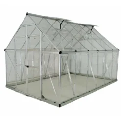 Palram - Canopia Octave Silver Greenhouse -Outdoor Garden palram canopia octave silver greenhouse7290103111472 01bq