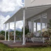 Palram - Canopia Olympia White Non-retractable Awning, (L)7.39m (H)3.05m (W)2.95m 2 Palram - Canopia Olympia White Non-retractable Awning, (L)7.39m (H)3.05m (W)2.95m -Outdoor Garden palram canopia olympia white non retractable awning l 7 39m h 3 05m w 2 95m7290108134322 01i bq