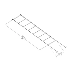 Palram - Canopia Patio Cover Roof Blind 12.4kg -Outdoor Garden palram canopia patio cover roof blind 12 4kg7290108602050 01t bq