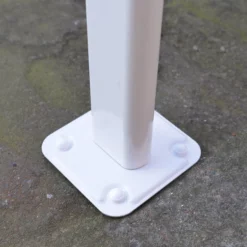 Palram - Canopia Sierra White Non-retractable Awning, (L)2.25m (H)3m (W)2.25m -Outdoor Garden palram canopia sierra white non retractable awning l 2 25m h 3m w 2 25m7290108131314 05i bq