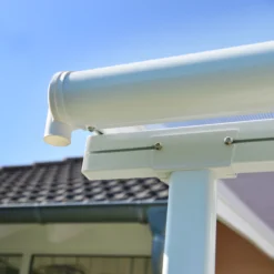 Palram - Canopia Sierra White Non-retractable Awning, (L)4.34m (H)3.05m (W)2.99m -Outdoor Garden palram canopia sierra white non retractable awning l 4 34m h 3 05m w 2 99m7290108130287 05i bq