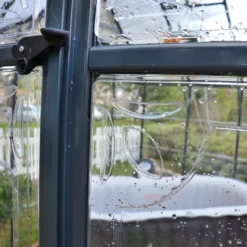 Palram - Canopia Victory Dark Grey 12x10 Greenhouse -Outdoor Garden palram canopia victory dark grey 12x10 greenhouse7290103121914 40c