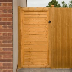 Pine Traditional Gate, (H)1.82m (W)0.92m 8 Pine Traditional Gate, (H)1.82m (W)0.92m -Outdoor Garden pine traditional gate h 1 82m w 0 92m5013053157541 01i bq