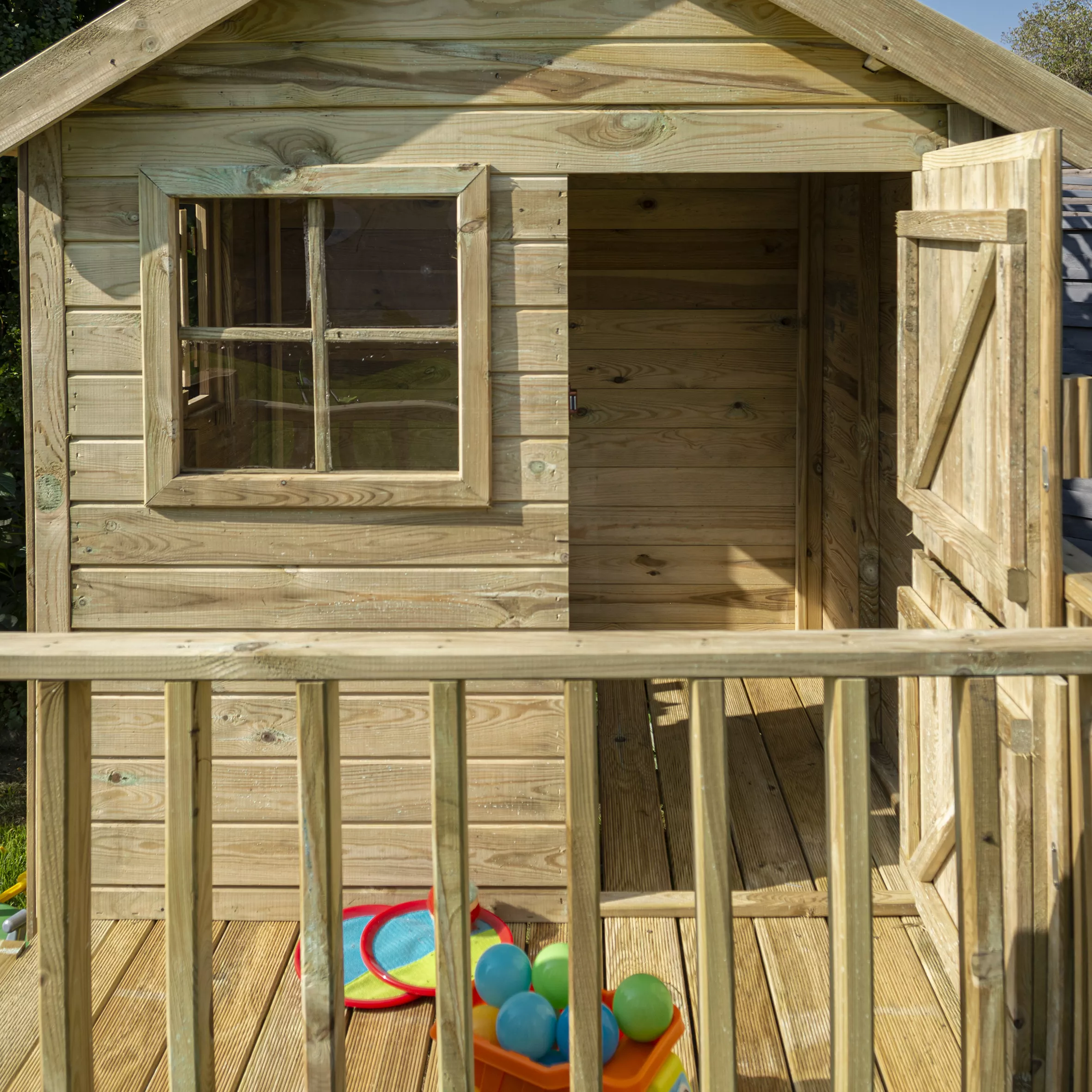 Rowlinson Cozy Cottage Apex Shiplap Playhouse 4 Rowlinson Cozy Cottage Apex Shiplap Playhouse - Image 2