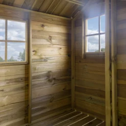 Rowlinson High View Hideaway Apex Shiplap Playhouse -Outdoor Garden rowlinson high view hideaway apex shiplap playhouse5013856200512 05i BQ