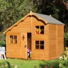 Rowlinson Playaway Swiss Cottage Apex Shiplap Playhouse -Outdoor Garden rowlinson playaway swiss cottage apex shiplap playhouse5013856993230 01i BQ