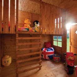 Rowlinson Playaway Swiss Cottage Apex Shiplap Playhouse -Outdoor Garden rowlinson playaway swiss cottage apex shiplap playhouse5013856993230 02i BQ