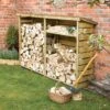 Rowlinson Wooden 7x2 Log Store 2 Rowlinson Wooden 7x2 Log Store -Outdoor Garden rowlinson wooden 7x2 log store5013856017486 01i