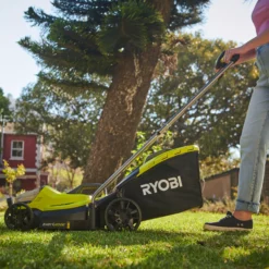 Ryobi ONE+ RLM18X33B50B Cordless 18V Rotary Lawnmower 12 Ryobi ONE+ RLM18X33B50B Cordless 18V Rotary Lawnmower -Outdoor Garden ryobi one rlm18x33b50b cordless 18v rotary lawnmower4892210185860 04i bq