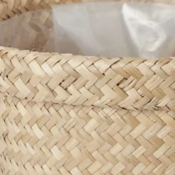 Seagrass Herringbone Plant Pot (Dia)26.5cm -Outdoor Garden seagrass herringbone plant pot dia 26 5cm3663602442486 36c bq