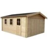 Shire 15x14 Bradenham Wooden Garage (Base Included) 1 Shire 15x14 Bradenham Wooden Garage (Base Included) -Outdoor Garden shire 15x14 bradenham wooden garage base included 5019804111589 01c bq