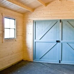 Shire 15x14 Bradenham Wooden Garage (Base Included) -Outdoor Garden shire 15x14 bradenham wooden garage base included 5019804111589 02i bq