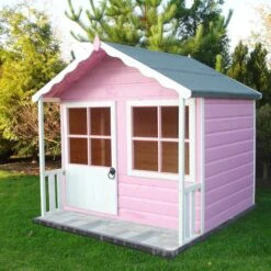 Shire 5x4 Kitty Whitewood Pine Playhouse Assembly Required