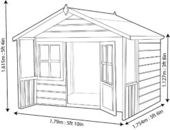 Shire 6x4 Woodbury Whitewood Pine Playhouse Assembly Service Included -Outdoor Garden shire 6x4 woodbury whitewood pine playhouse assembly service included5397007006483 01t bq