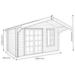 Shire Cannock 10x8 Ft Toughened Glass Apex Tongue & Groove Wooden Cabin With Felt Tile Roof 13 Shire Cannock 10x8 Ft Toughened Glass Apex Tongue & Groove Wooden Cabin With Felt Tile Roof -Outdoor Garden shire cannock 10x8 ft toughened glass apex tongue groove wooden cabin with felt tile roof5019804111282 03t