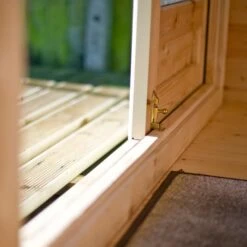 Shire Cannock 10x8 Toughened Glass Apex Tongue & Groove Wooden Cabin - Base Not Included -Outdoor Garden shire cannock 10x8 toughened glass apex tongue groove wooden cabin base not included5019804311088 10i