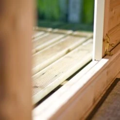 Shire Elveden 26x14 Glass Apex Tongue & Groove Wooden Cabin - Base Not Included -Outdoor Garden shire elveden 26x14 glass apex tongue groove wooden cabin base not included5019804111534 06i