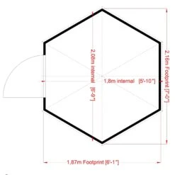 Shire Gazebo 7x7 Shiplap Wooden Summer House - Assembly Service Included -Outdoor Garden shire gazebo 7x7 shiplap wooden summer house assembly service included5019804118960 02t bq
