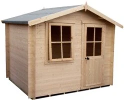 Shire Hartley 10x10 Apex Tongue & Groove Wooden Cabin - Assembly Service Included -Outdoor Garden shire hartley 10x10 apex tongue groove wooden cabin assembly service included5019804190010 03c bq
