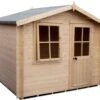 Shire Hartley 8x8 Apex Tongue & Groove Wooden Cabin (Base Included) 1 Shire Hartley 8x8 Apex Tongue & Groove Wooden Cabin (Base Included) -Outdoor Garden shire hartley 8x8 apex tongue groove wooden cabin base included 5019804198856 03c bq
