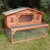 Shire Hutch & Run, (H)1.01m (W)0.98m (D)0.89m 2 Shire Hutch & Run, (H)1.01m (W)0.98m (D)0.89m -Outdoor Garden shire hutch run h 1 01m w 0 98m d 0 89m5019804111909 03i