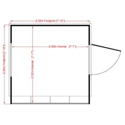 Shire Iceni 8x8 Ft Pent Shiplap Wooden Shed With Floor 7 Shire Iceni 8x8 Ft Pent Shiplap Wooden Shed With Floor -Outdoor Garden shire iceni 8x8 ft pent shiplap wooden shed with floor5019804119011 02t bq
