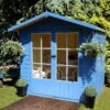 Shire Lumley 7x5 Glass Apex Shiplap Wooden Summer House - Base Not Included -Outdoor Garden shire lumley 7x5 glass apex shiplap wooden summer house base not included5397007006377 01i bq