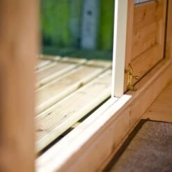 Shire Marlborough 10x12 Toughened Glass Apex Tongue & Groove Wooden Cabin - Base Not Included -Outdoor Garden shire marlborough 10x12 toughened glass apex tongue groove wooden cabin base not included5019804112364 06i