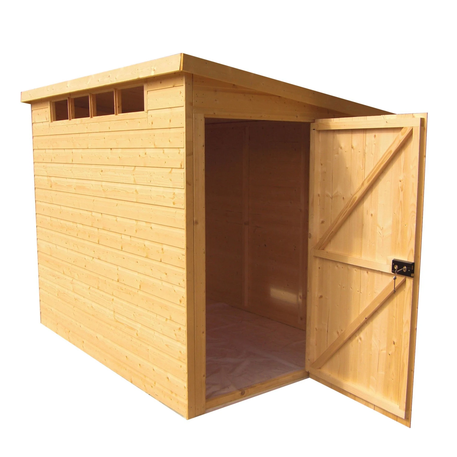 Shire Security Cabin 8x6 Ft Pent Shiplap Wooden Shed With Floor 3 Shire Security Cabin 8x6 Ft Pent Shiplap Wooden Shed With Floor