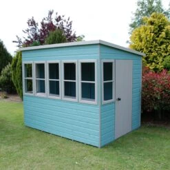 Shire Sun 8x6 Glass Pent Shiplap Wooden Summer House - Base Not Included 15 Shire Sun 8x6 Glass Pent Shiplap Wooden Summer House - Base Not Included -Outdoor Garden shire sun 8x6 glass pent shiplap wooden summer house base not included5019804112012 01i