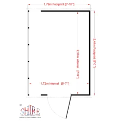 Shire Sun 8x6 Glass Pent Shiplap Wooden Summer House - Base Not Included 21 Shire Sun 8x6 Glass Pent Shiplap Wooden Summer House - Base Not Included -Outdoor Garden shire sun 8x6 glass pent shiplap wooden summer house base not included5019804112012 02t