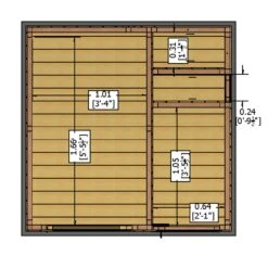 Shire Tongue & Groove Wooden 6x6 Apex Garden Storage - Assembly Service Included -Outdoor Garden shire tongue groove wooden 6x6 apex garden storage assembly service included5019804118786 02t bq