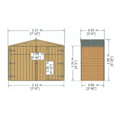 Shire Wooden Apex Bike Store 9 Shire Wooden Apex Bike Store -Outdoor Garden shire wooden apex bike store5060490130361 02t bq