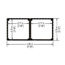 Shire Wooden Bin Storage 9 Shire Wooden Bin Storage -Outdoor Garden shire wooden bin storage5060490133256 02t bq