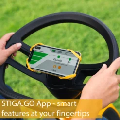 Stiga Battery-powered Ride-on Lawnmower 48V -Outdoor Garden stiga battery powered ride on lawnmower 48v8008984852570 26c