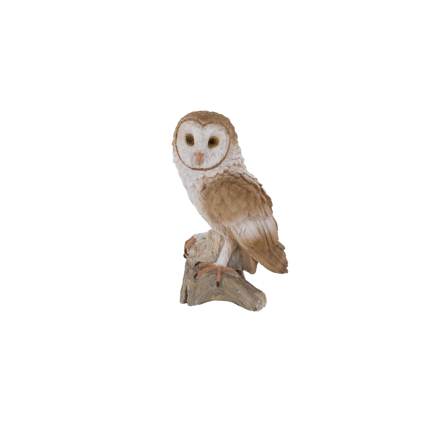 Terrastyle Brown, White, Natural Resin Barn Owl Garden Ornament (H)39.5cm 3 Terrastyle Brown, White, Natural Resin Barn Owl Garden Ornament (H)39.5cm