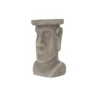 Terrastyle Grey Easter Island Head Garden Ornament (H)48.5cm -Outdoor Garden terrastyle grey easter island head garden ornament h 48 5cm5021346520217 01c bq