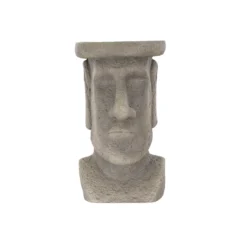 Terrastyle Grey Easter Island Head Garden Ornament (H)48.5cm 8 Terrastyle Grey Easter Island Head Garden Ornament (H)48.5cm -Outdoor Garden terrastyle grey easter island head garden ornament h 48 5cm5021346520217 36c bq