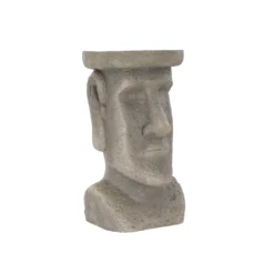 Terrastyle Grey Easter Island Head Garden Ornament (H)48.5cm 9 Terrastyle Grey Easter Island Head Garden Ornament (H)48.5cm -Outdoor Garden terrastyle grey easter island head garden ornament h 48 5cm5021346520217 37c bq