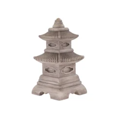 Terrastyle Off-white Temple Garden Ornament (H)44cm 7 Terrastyle Off-white Temple Garden Ornament (H)44cm -Outdoor Garden terrastyle off white temple garden ornament h 44cm5021346520507 36c bq