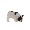 Terrastyle White, Black Resin Bulldog Garden Ornament (H)16cm -Outdoor Garden terrastyle white black resin bulldog garden ornament h 16cm5021346522181 01c