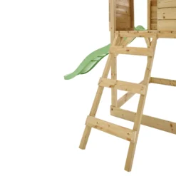 TP Toys 8x7 Tree Top Timber Tower Slide Playhouse Assembly Required -Outdoor Garden tp toys 8x7 tree top timber tower slide playhouse assembly required5021854803543 07c bq